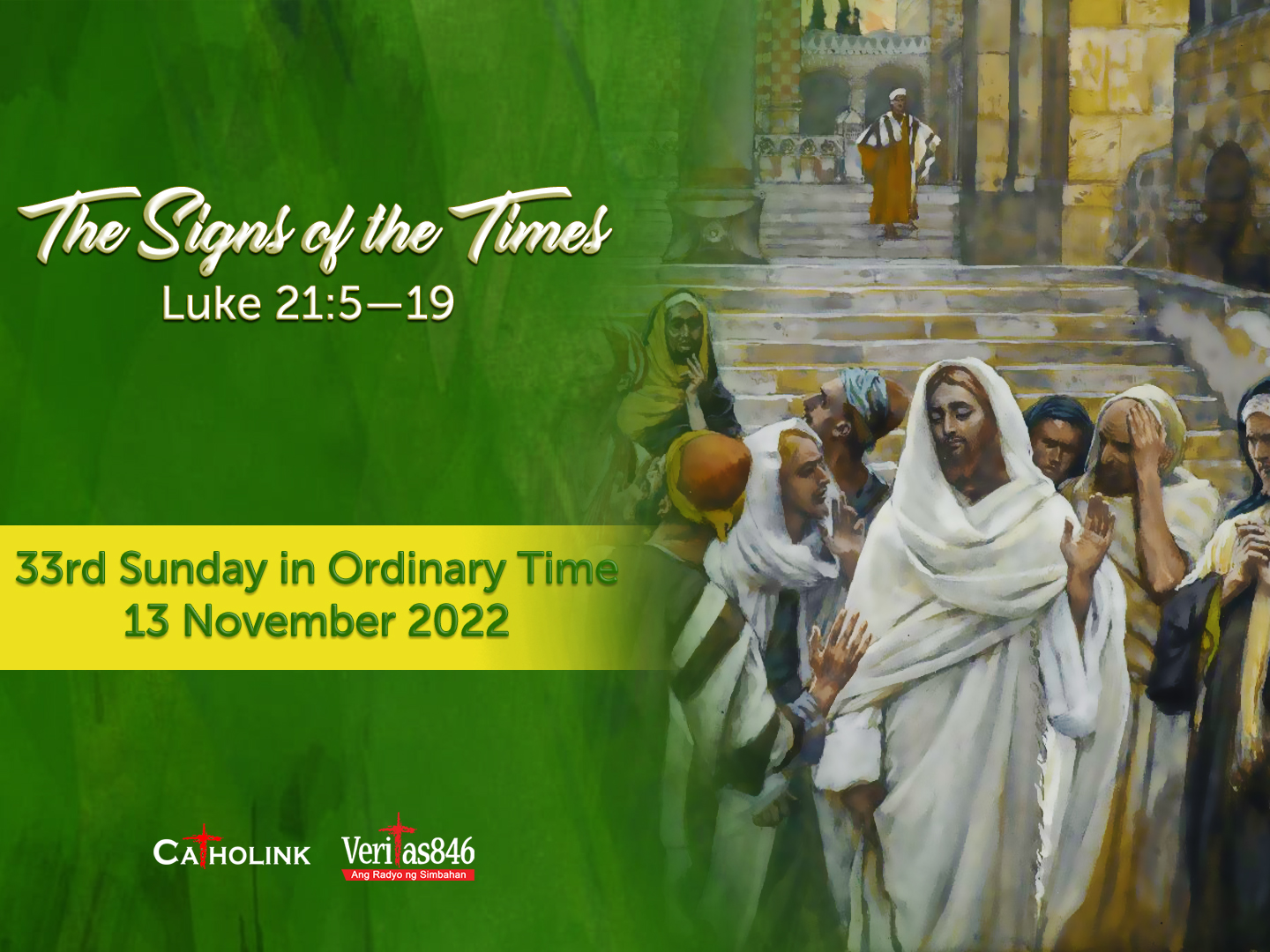 33rd Sunday in Ordinary Time Catholink