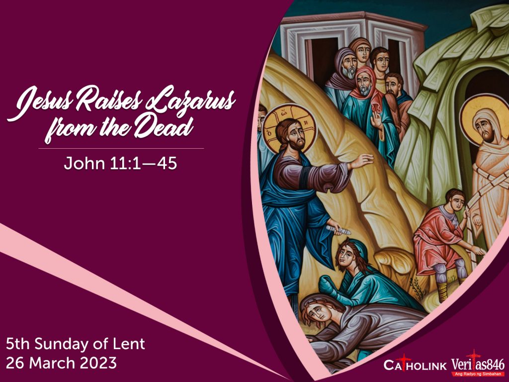 5th Sunday of Lent - Catholink