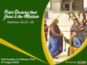 21st Sunday In Ordinary Time - Catholink