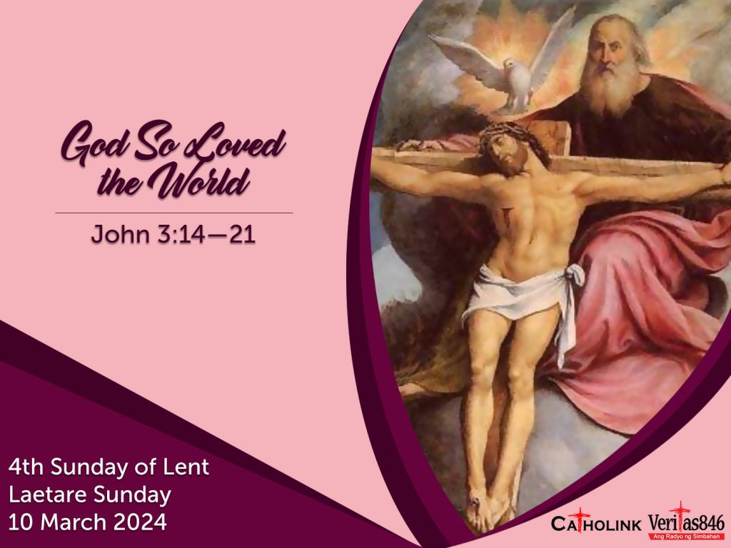 4th Sunday of Lent Laetare Sunday Catholink