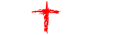 Catholink Logo - White
